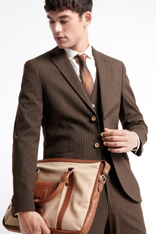 Chaqueta de traje - Marrón