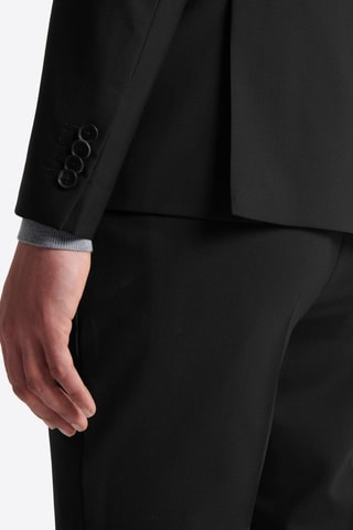 Chaqueta de lana - Negro