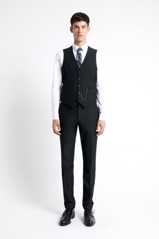Chaleco de traje - Negro