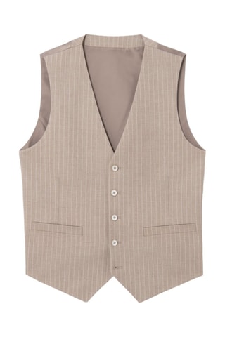 Chaleco de traje - Beige