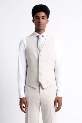 Chaleco de traje - Crudo