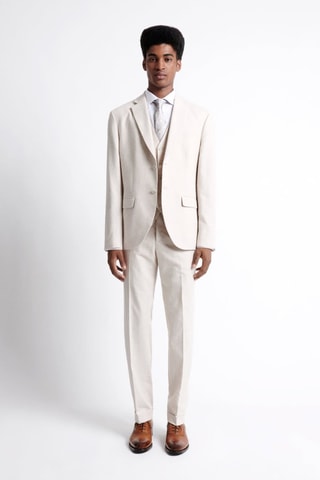 Chaleco de traje - Crudo