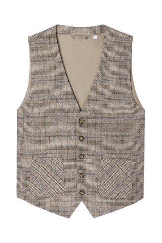 Chaleco de traje - Gris