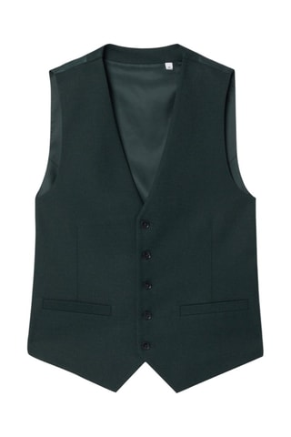 Chaleco de traje - Verde oscuro