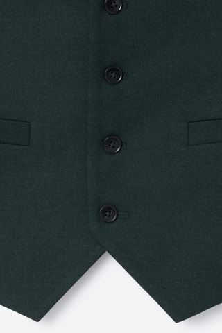 Chaleco de traje - Verde oscuro