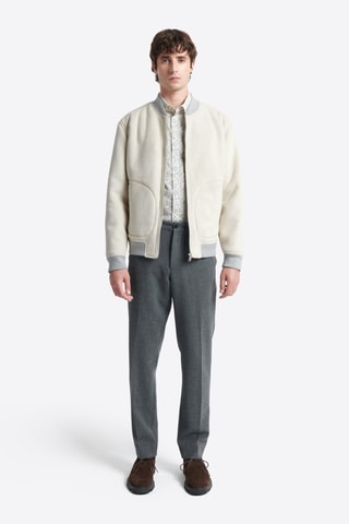 Camisa slim fit - Blanco