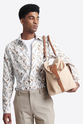 Camisa slim fit - Blanco