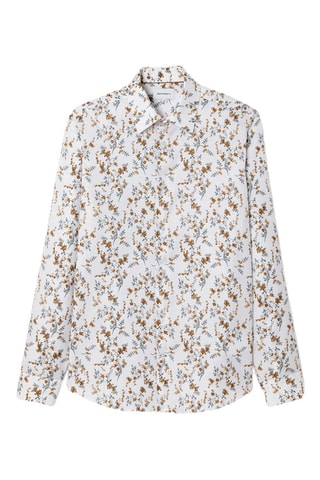 Camisa slim fit - Blanco