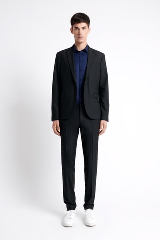 Camisa extraslim fit - Azul marino