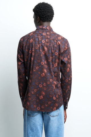 Camisa slim fit - Chocolate