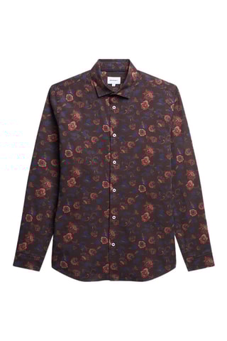 Camisa slim fit - Chocolate