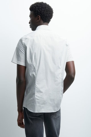 Camisa slim fit - Blanco