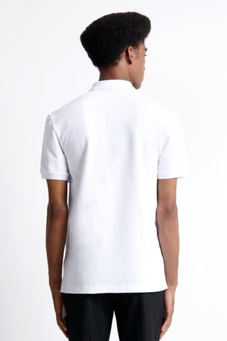 Polo slim fit - Blanco