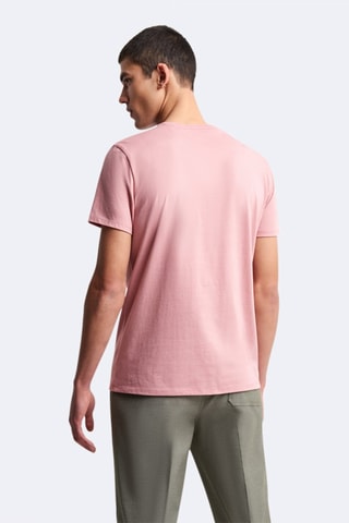 Camiseta slim fit - Rosa