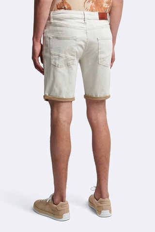 Bermudas regular fit - Crudo