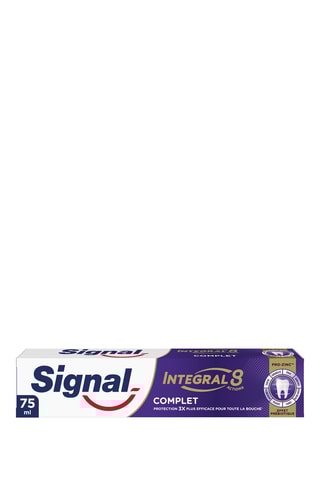 6 x Dentifrice Signal Intégral 8 Complet Prébiotique - 75 ml