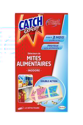 3 x 3 détecteurs de mites alimentaires Catch