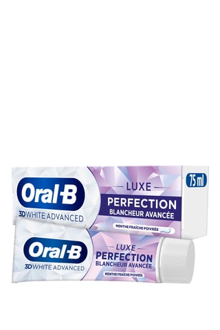 3 x Dentifrice 3D White Advanced luxe perfection Oral-b - 75 ml