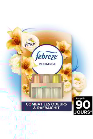 3 x 3volution recharge pour diffuseur électrique Souffle Précieux - 20 ml - 90 jours - Febreze