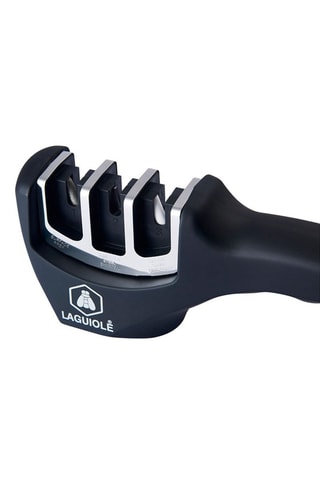 Roestvrijstalen Messenslijper - Zwart