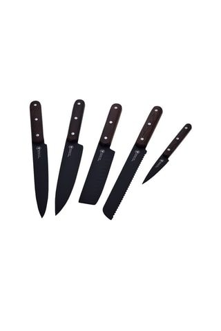 5-Delig Titanium Tweekleurig Messenblok