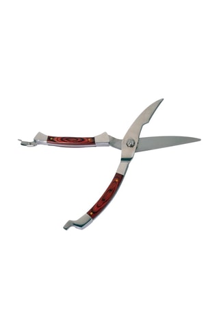 Roestvrijstalen en Houten Gevogelteschaar