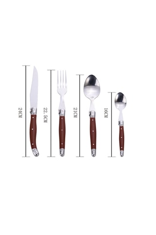 Roestvrijstalen Bestekset 24-Delig