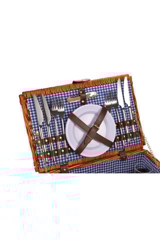 Picknickmand voor 4 Personen - 21-delig