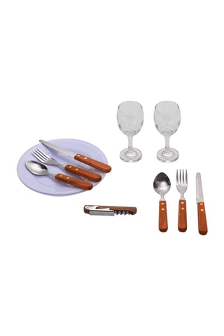 Picknickmand voor 2 Personen - 12-Delig