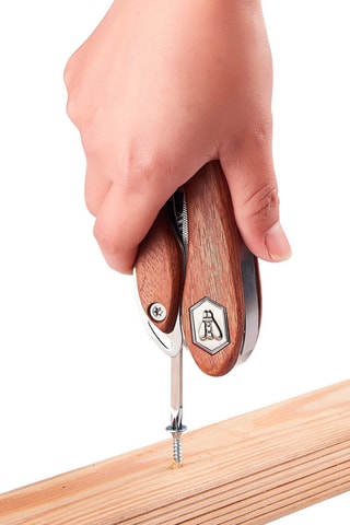 Rozenhouten en Roestvrijstalen Multifunctionele Tang