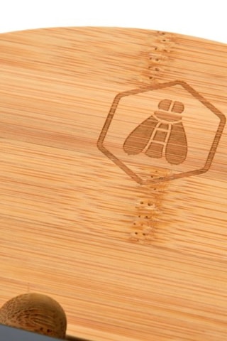 Saladeset met deksel van massief hout - 3-Delig