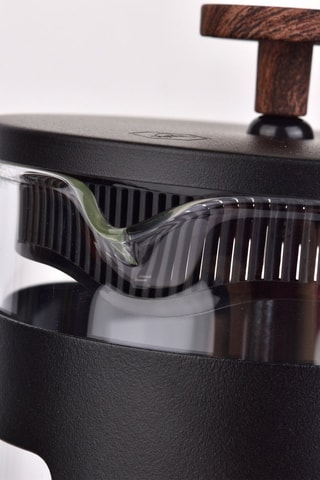 Borosilicaatglazen Cafetière met Piston - 1 l