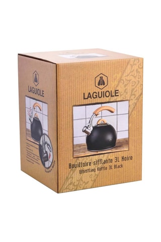 Bouilloire sifflante en acier inoxydable - 3 l