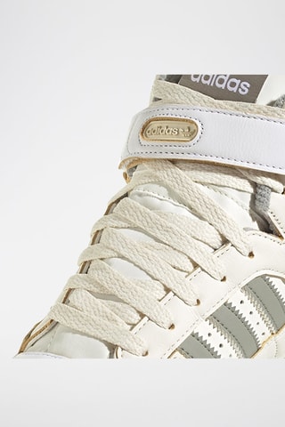 Baskets montantes en cuir Originals Forum 84 - Blanc - Adidas