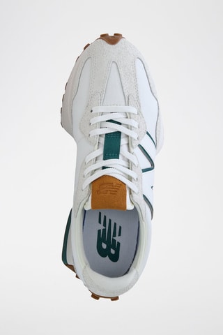 Baskets 327 en cuir  - Blanc - New Balance