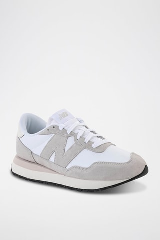 Baskets en nubuck New Balance 237 - Blanc - New Balance - New Balance