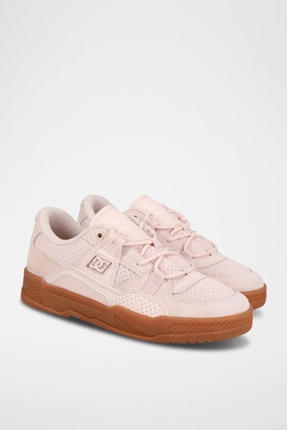 Baskets en cuir - Rose - DC Shoes