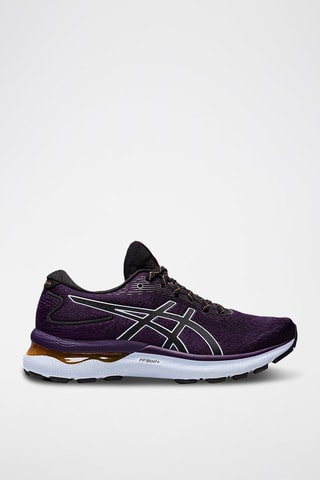 Chaussures de running en cuir Gel-Nimbus 24 - Noir - Asics