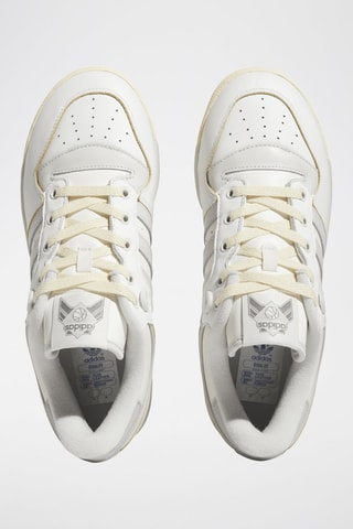 Chaussures de basketball en cuir Rivalry Low 86 - Blanc - Adidas