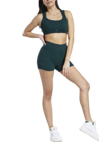 Panty taille haute - Vert foncé - Reebok