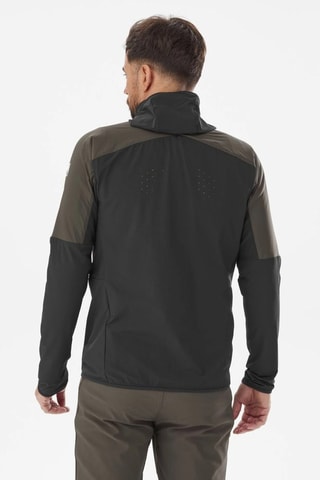 Veste de ski de randonnée à capuche Rutor - Noir et vert foncé - Millet