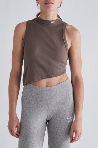 Débardeur court - Marron - Reebok
