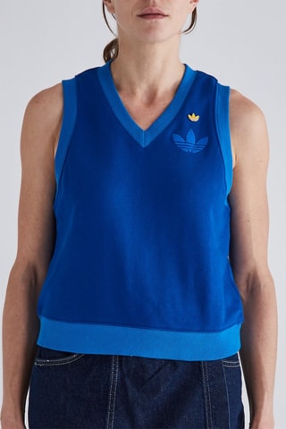 Pull sans manches Adicolor 70s - Bleu - Adidas