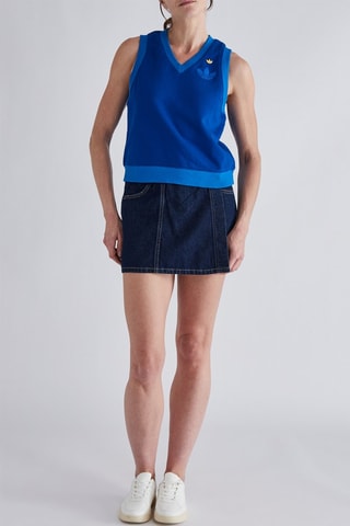 Pull sans manches Adicolor 70s - Bleu - Adidas