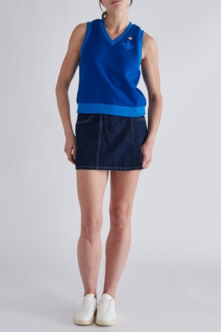 Pull sans manches - Bleu - Adidas