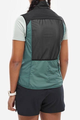 Veste sans manches de trail Intense - Vert foncé et noir - Millet