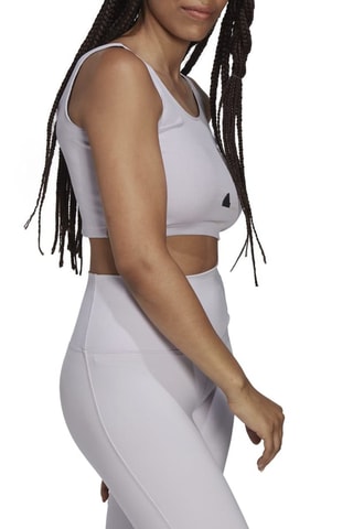 Brassière W New Rib Ecru - Adidas