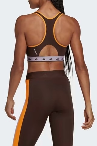 Brassière d'entraînement Techfit - Marron - Adidas