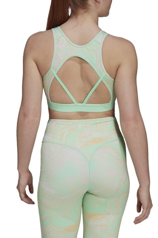 Brassière d'entraînement Hyperglam- Vert d’eau - Adidas