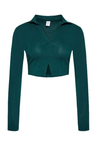 Crop top - Vert émeraude - Reebok